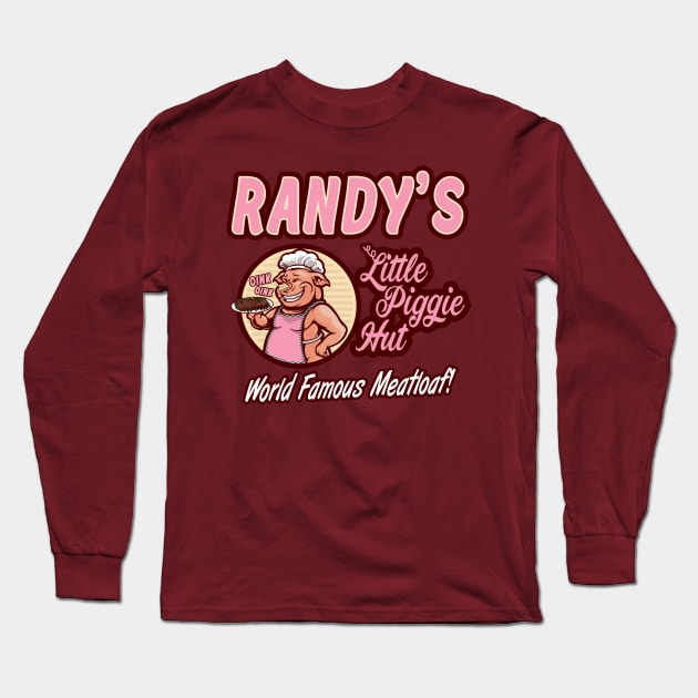 Randy's Little Piggie Hut Long Sleeve T-Shirt by BrainSmash
